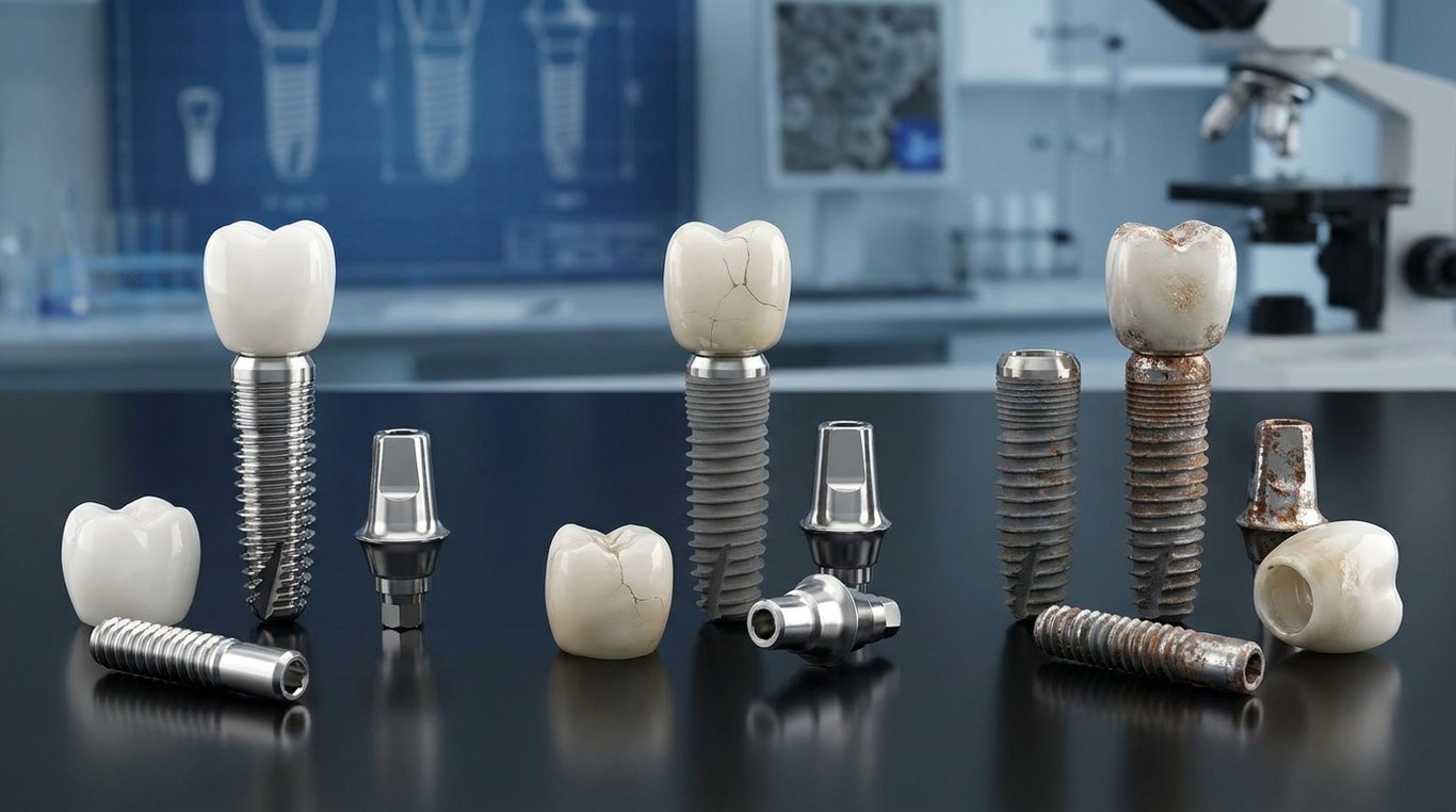 Technical and Mechanical Complications: Crowns, Screws, and Prosthetic Components Over Time